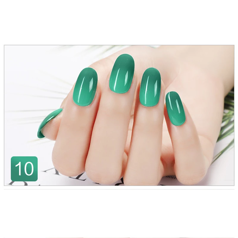 Горячая Распродажа Гель-лак для ногтей лак Температура изменения Цвет УФ-гель 5 3