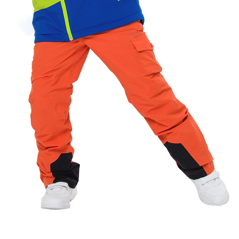 Детские лыжные брюки зимние теплые для мальчиков и девочек детская