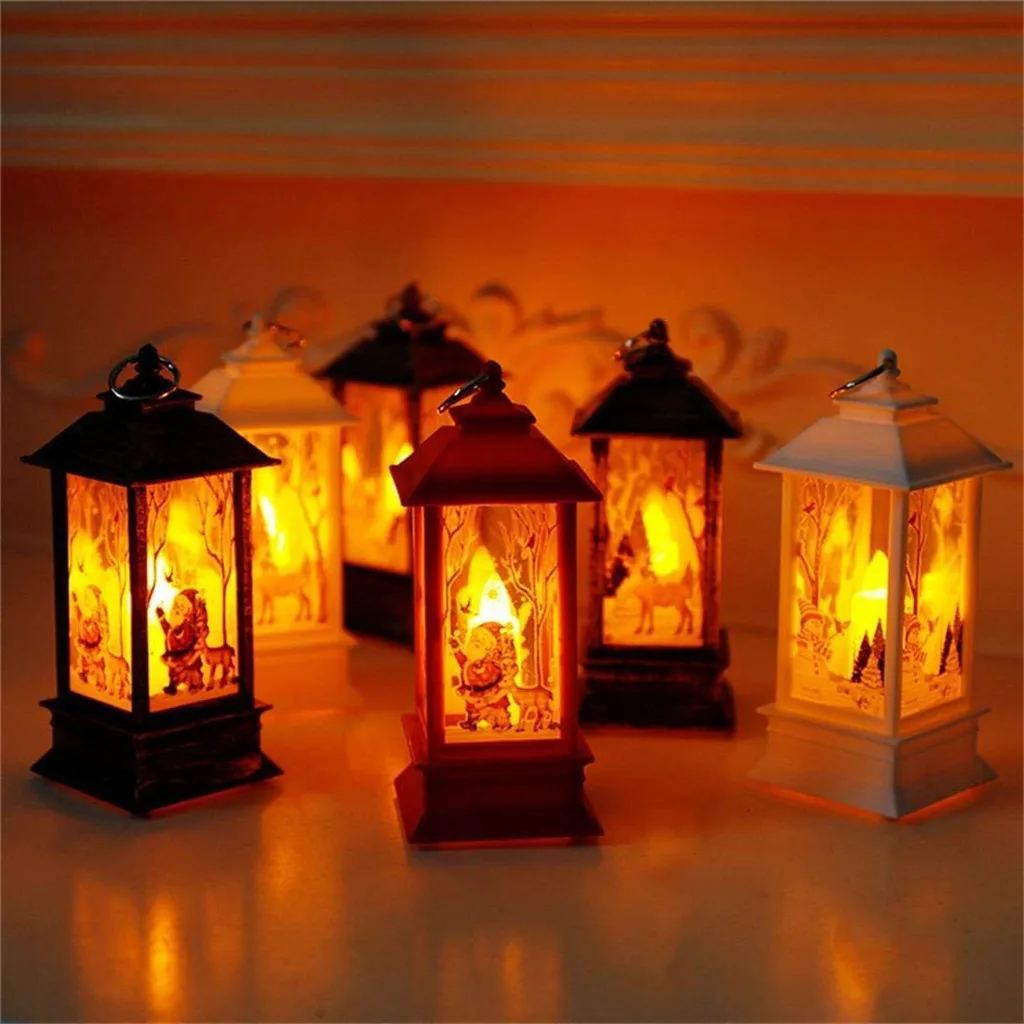 

Hot Christmas Decorations For Home LED 1 PCS Christmas Candle With LED Tea Light Candles For Christmas Decoration