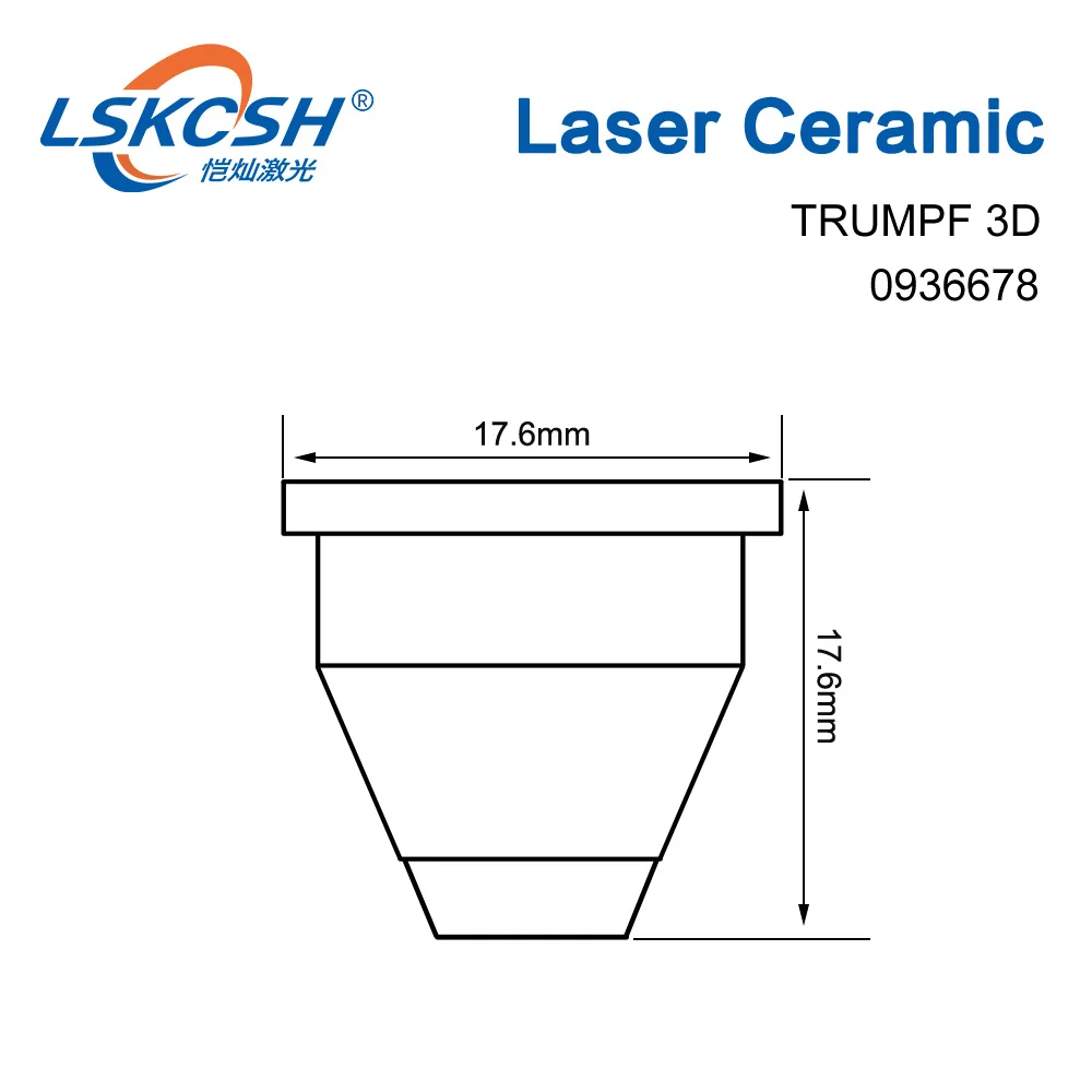 LSKCSH 30 шт./лот Лазерная Керамика/Держатель сопла 0936678/936678 3D Trudisk волоконный лазер расходные материалы Высокое качество с фабрики