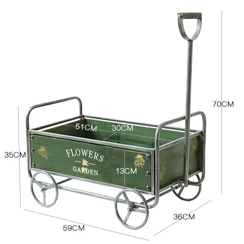 American Industrial Retro Style Personalized Home Gardening Flower Stand Floats Display Rack Indoor Outdoor Patio Garden Balcony