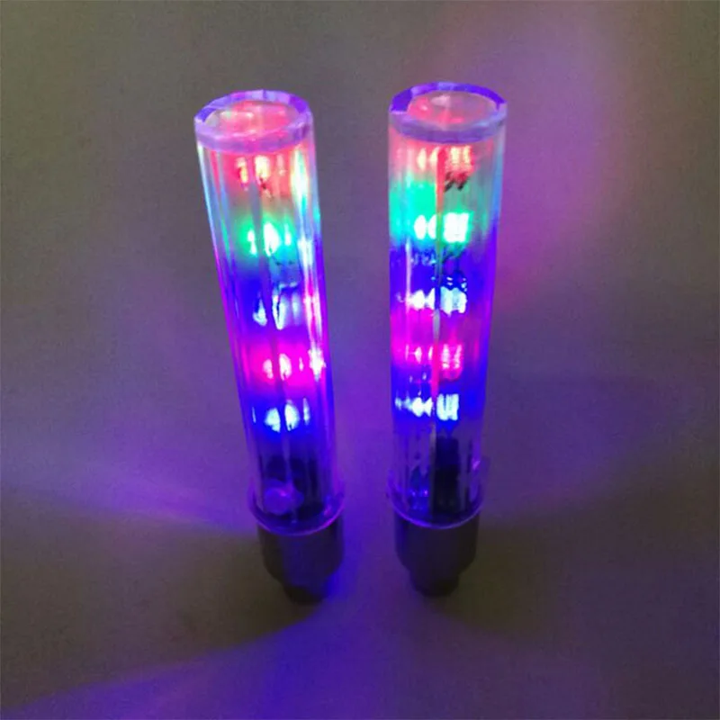 2 шт./лот светодиодный светильник для велосипеда автомобиля колеса неон