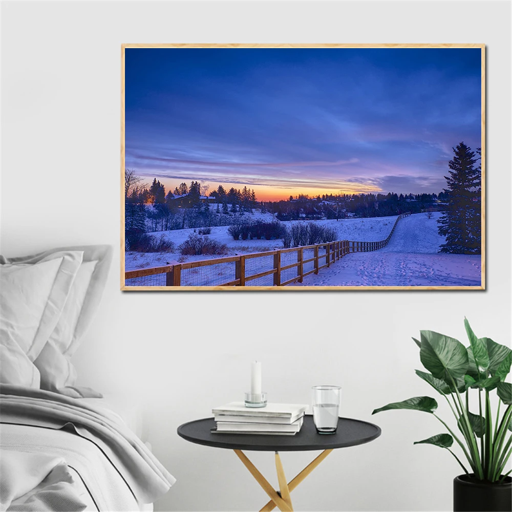 Настенные картины с изображением пейзажа и гор большой холст природа