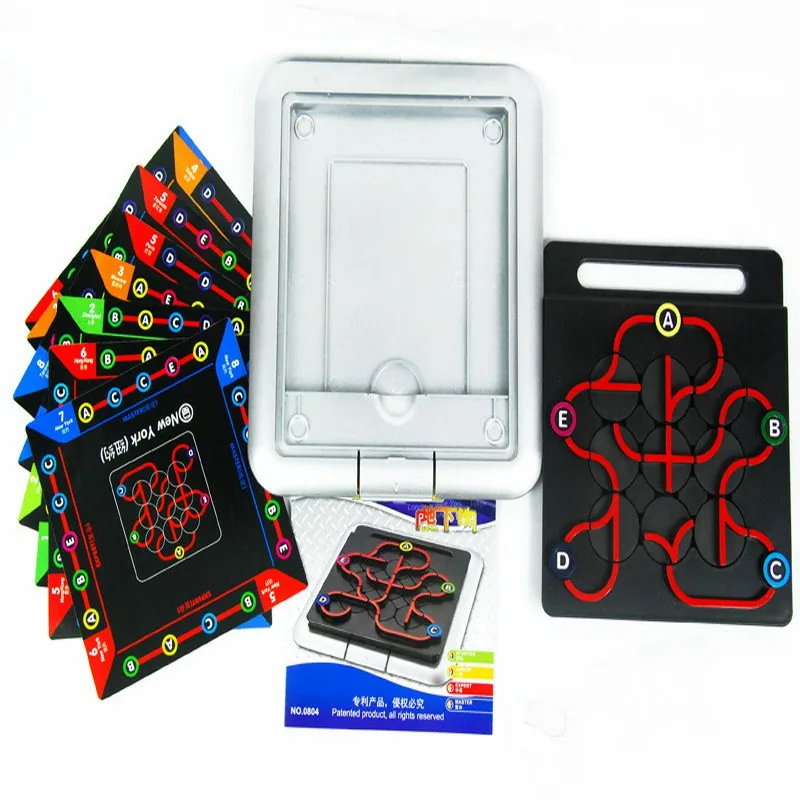 

Educational Toys Montessori Learning Game for Children 60 Challenges and 4 Difficulty Levels