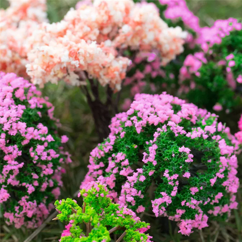 Мини дерево миниатюрный домик феи кукольный для сада сделай сам микро бонсай