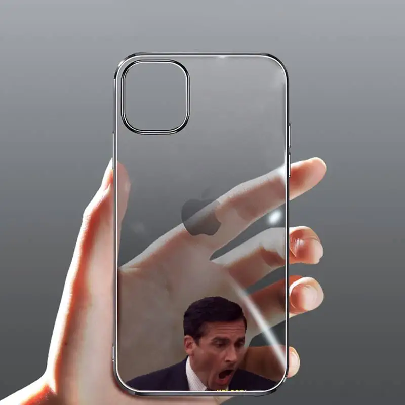 

The Office Phone Case Transparent for Clear iPhone case 11 12 mini pro XS MAX 8 7 6 6S Plus X 5S SE 2020 XR