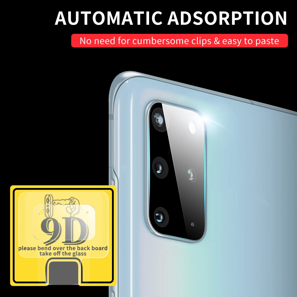 Закаленное защитное стекло для объектива камеры Sumsang Galaxy Note 20 Ultra 9D Note20 S20 Plus