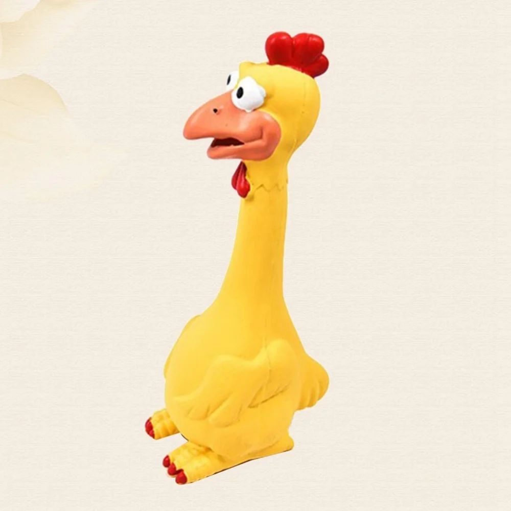 

Turkey Vent Decompression Screaming Chicken Voice Pet Toys Creative Tricky Toys (Random Color)