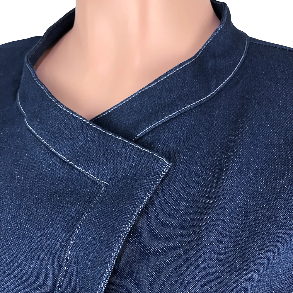 Yooneedi 2019 осенний дизайн повседневный комплект из 2 предметов джинсовый женский