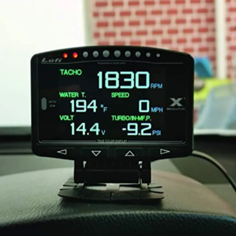 Цифровой мультиметр Lufi X1 OBD2 автомобильный смарт измеритель давления масла