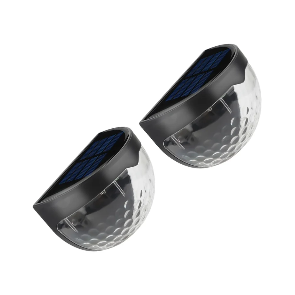 

2 Sets Decorative Garden Wall Lamp Led Solar Lamp Creative Wall Lamp for Outdoor