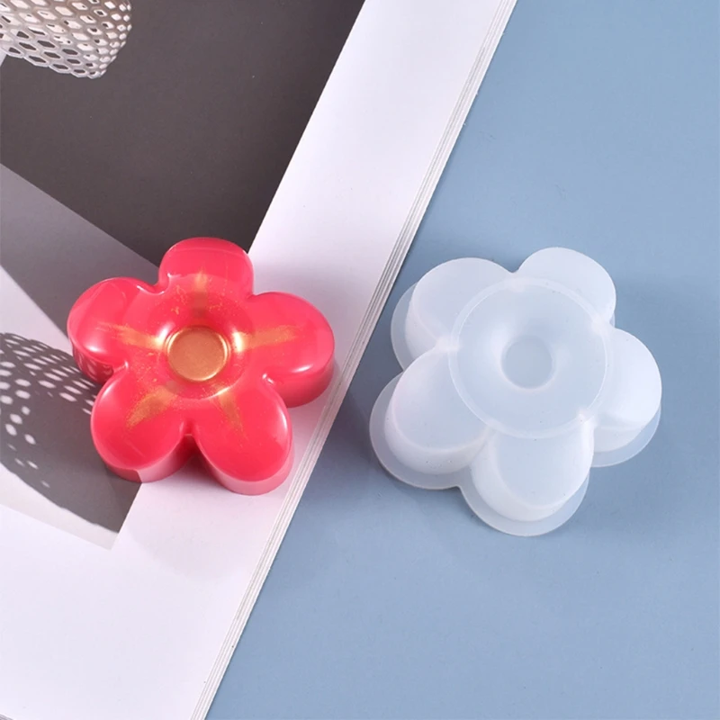 

3D Flower Decorations Silicone Mould DIY Crafts Soap Candle Jewelry Casting Tool Crystal Epoxy Resin Mold