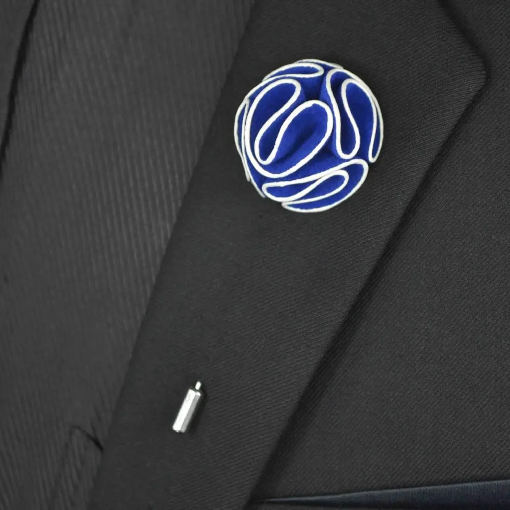 Мужская брошь-цветок на лацкан палка Брошь булавка винтажная Свадебная