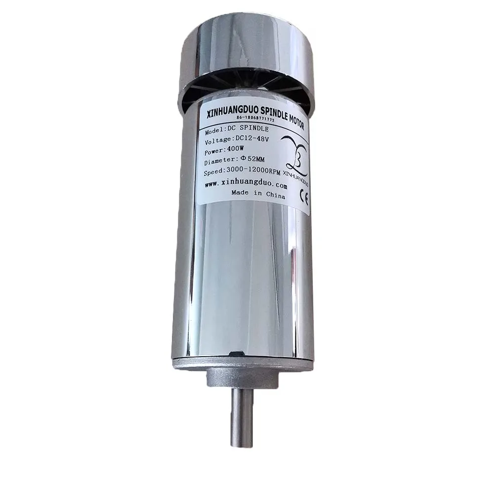 Электродвигатель шпинделя с воздушным охлаждением 400 Вт двигатель постоянного