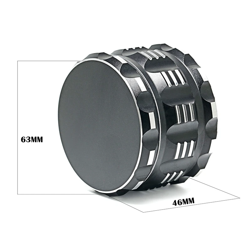 Измельчитель трав с пыльцеуловителем большой 4 шт. 2 5 дюйма измельчитель специй