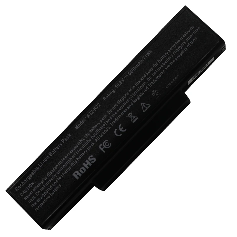 Аккумулятор для ноутбука Asus Li Ion A32 K72 K72DR K72D K72F K72JR K73 K73SV K73S K73E N73SV X77X77VN N71 X77VN 9