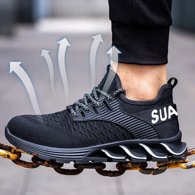 SUADEX неразрушаемые рабочие ботинки для мужчин и женщин со стальным носком