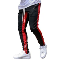 street fashion jogger 2021 mens high street hot sale gym fitness trousers sports leisure running training zipper foot pants