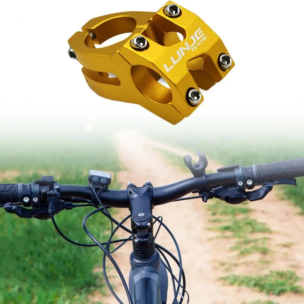 

Bike Handlebar Stem Aluminum Alloy Stem Stable Less Dust Premium Professional Bicycle Stem