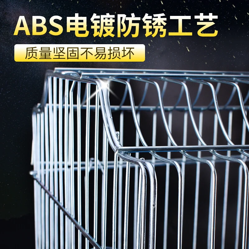 Нержавеющая сталь плакировка птица клетка для попугая пион голубь Звездное