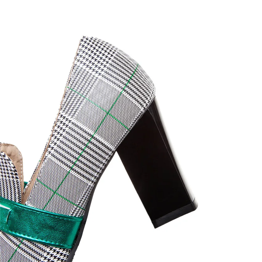 

Stiletto Women Pumps High Heel Shoes Square Toe Women Concise Office Lady High Heels Small Big Size 32 - 48