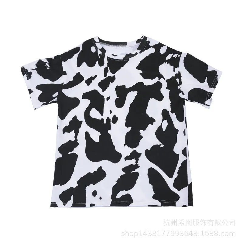 Новинка лета 2020 футболка для девочек корейское повседневное длинное