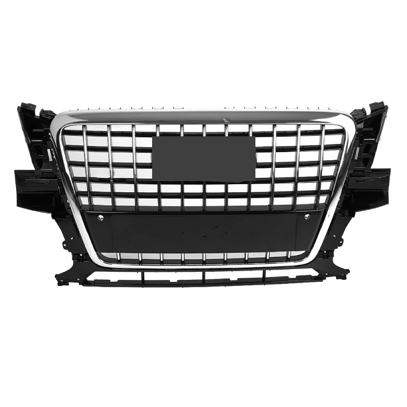 Для SQ5 стиль передний бампер сетка капота гриль решетка глянцевая черная