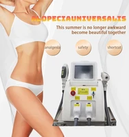 2022 newest portable ipl hair removal laser nd yag multifunction laser beauty machine ipl nd yag with 2 handles