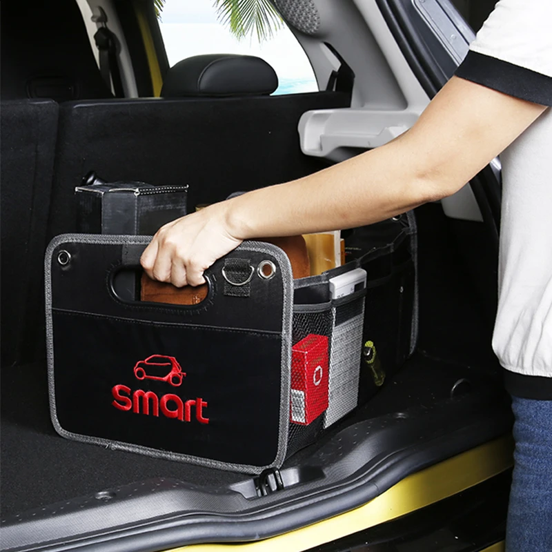 Автомобильный органайзер для хранения в багажнике фотобокс Smart Fortwo Forfour 453 451 450 452