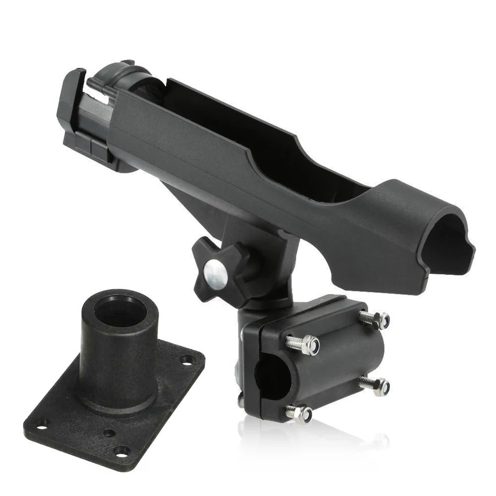 

2020 4pcs Fishing Support Rod Holder Bracket Kayaking Yacht Fishing Tackle Tool 360 Degrees Rotatable With Screws For Boat