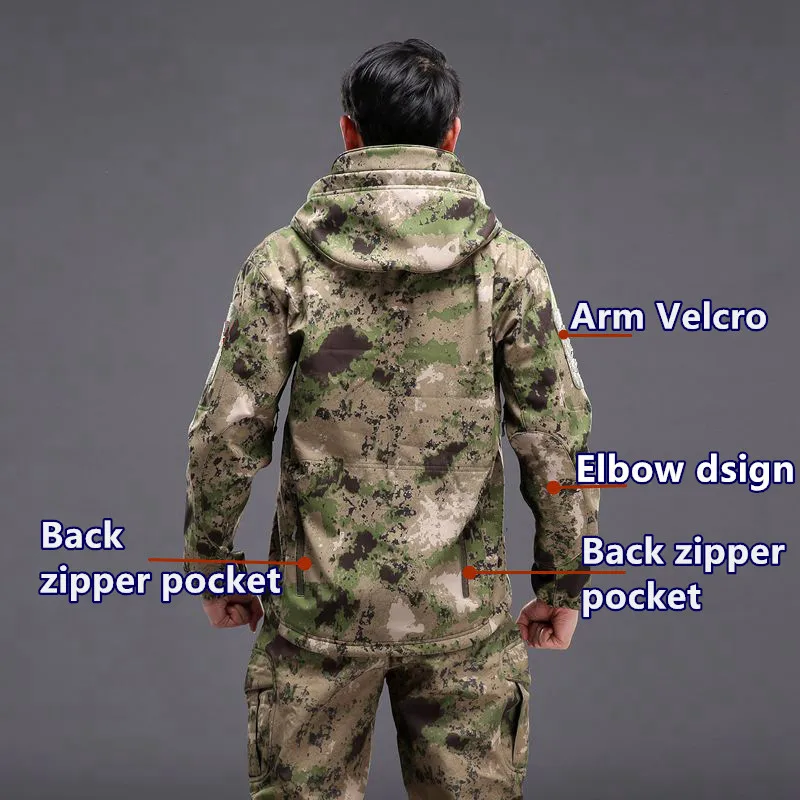 Тактические походные армейские куртки для активного отдыха охоты военная