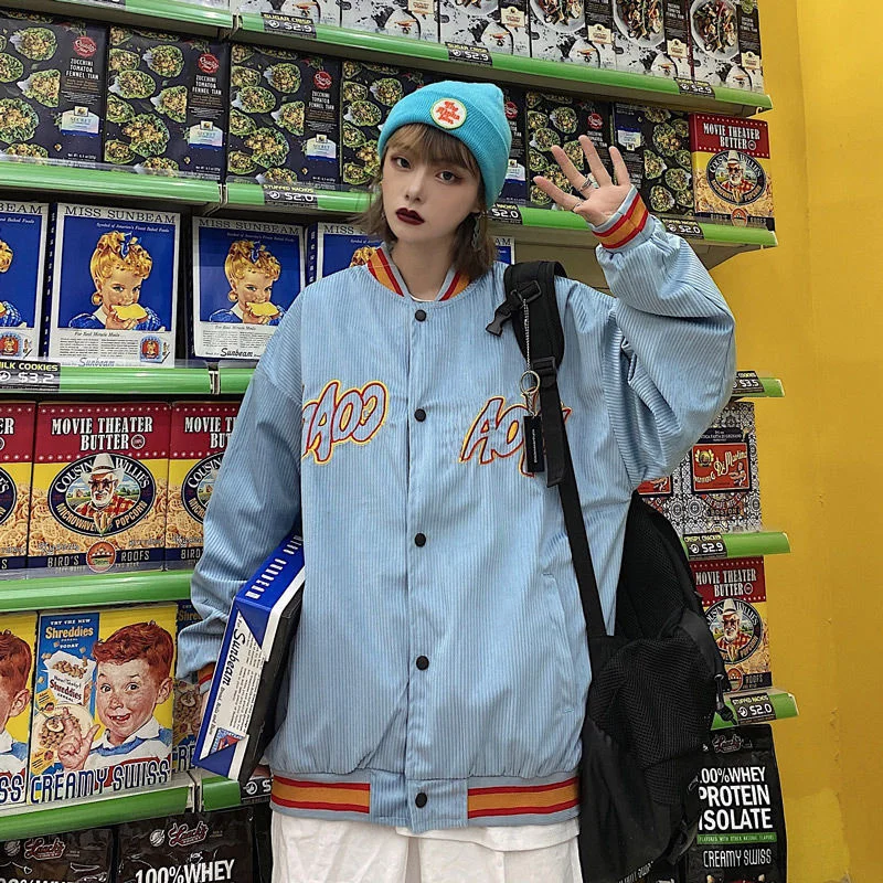 

2021 Autumn Winter New Female Coat Bomber Jackets Overcoat Windbreaker Long Women Jacket Sleeve Button Top Fashion Casual Coat