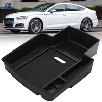 armrest storage box center console container coin tray glove pallet for audi a4 s4 b8 2011 2012 2013 2014 2015 a5 2008 2019 2020
