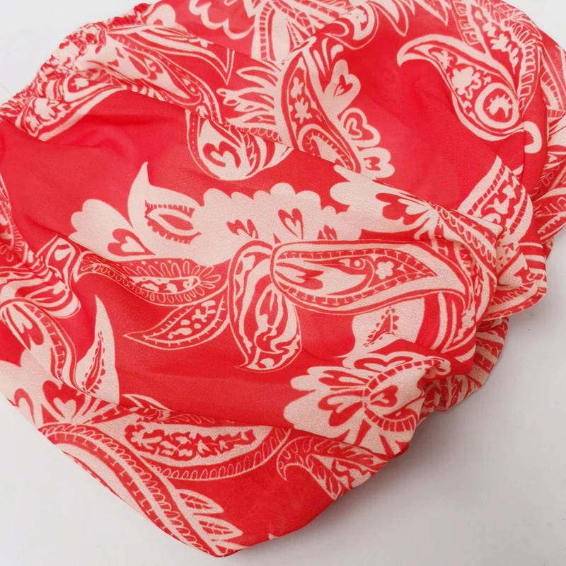 

TWOTWINSTYLE Vintage Print Women Dress Off Shoulder Puff Sleeve High Waist Hollow Out Party Dresses Female Fashion New Clothing