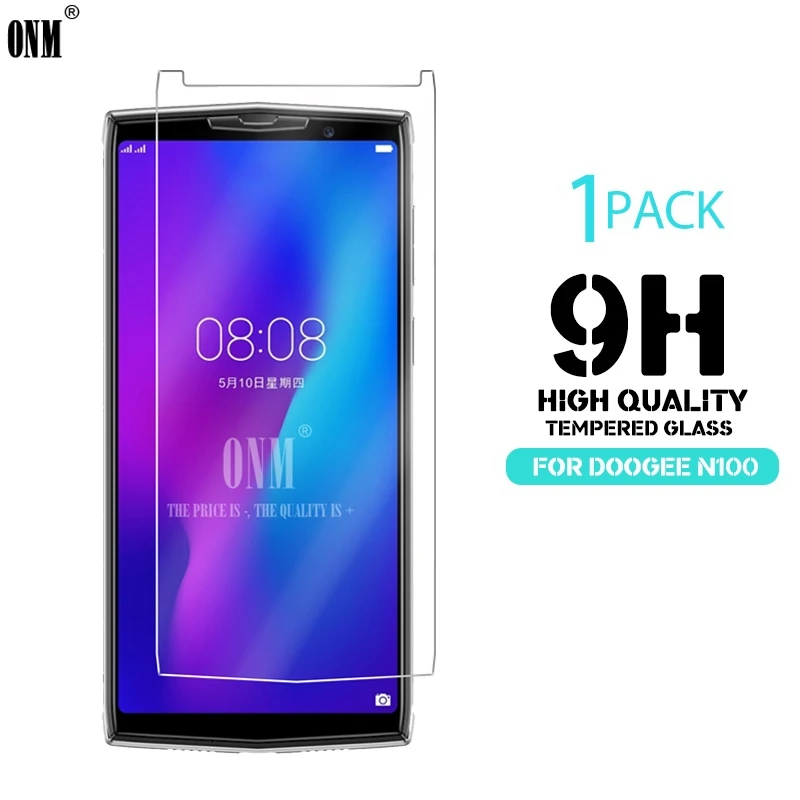 Закаленное стекло Для DOOGEE N100 Защитное для экрана 2.5D 9H Премиум защитная пленка |
