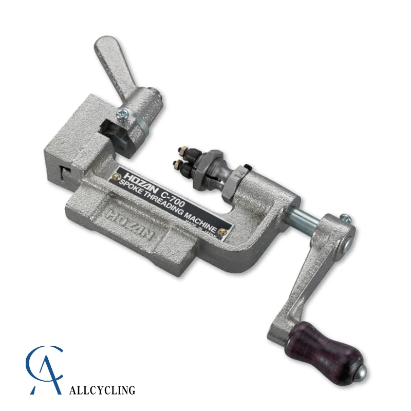 

Hozan C-700 Professional Road MTB Bicycle Wheel Spoke Threading Tool Spoke Thread Correction Tool Spoke Screw Cutter 14 15 Spoke