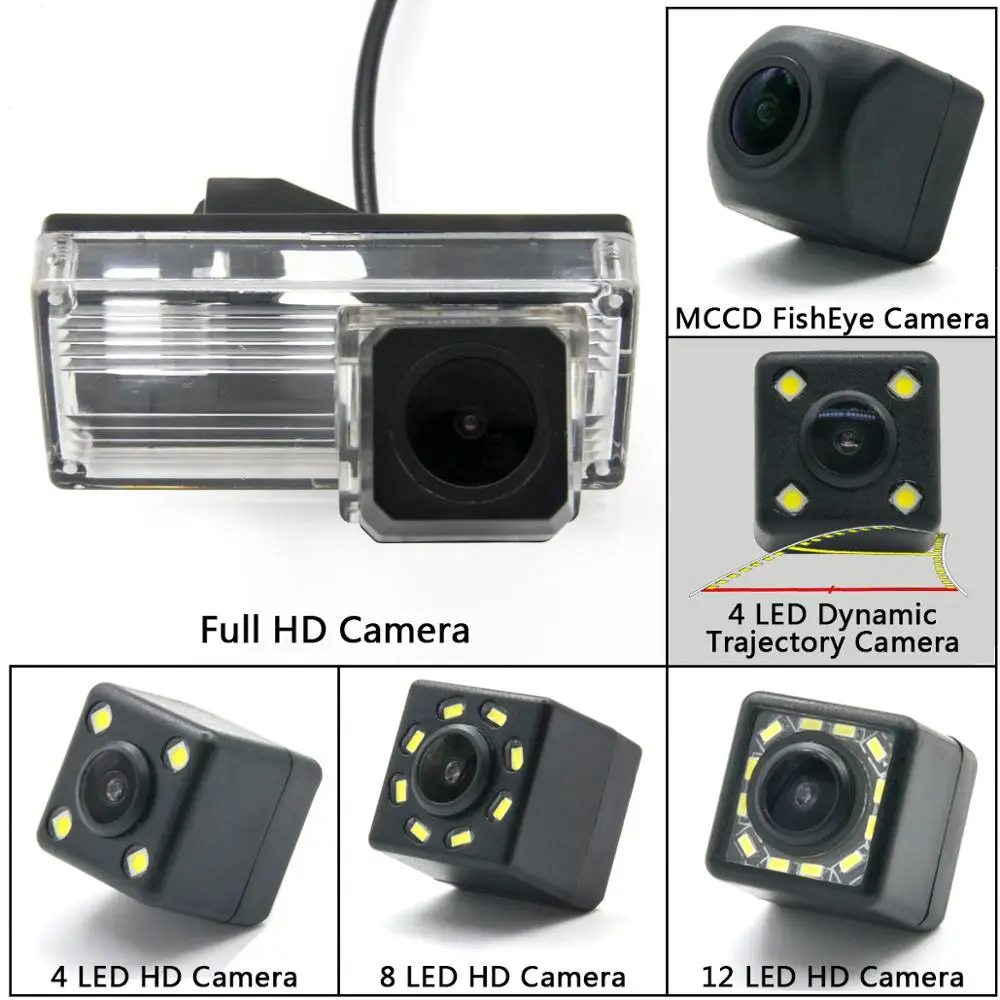 Камера заднего вида Fisheye 1080P MCCD HD для Toyota Reiz Avalon XX10 Land Cruiser Prado 200 LC200|rear view camera|rear camera