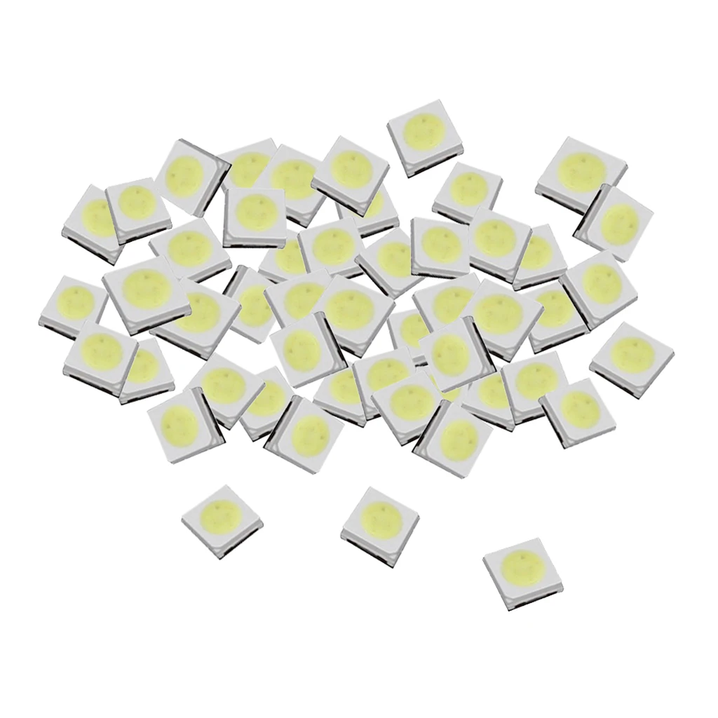 

50Pcs 2W High Power SMD LED COB Chip Lights Beads Diode LED White 3535