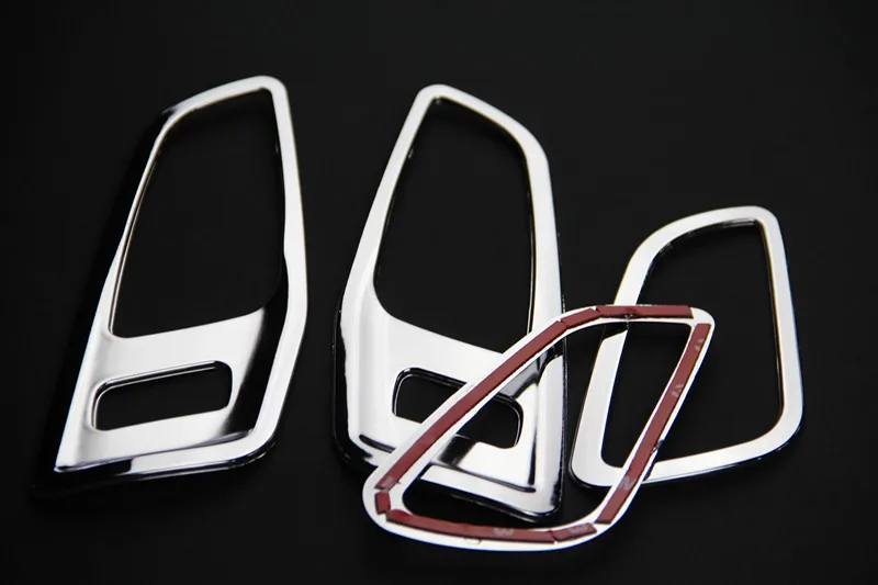 4 шт./компл. хромированная внутренняя отделка ручки дверной декоративная