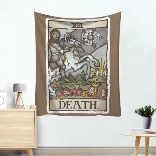 Гобелен Таро для влюбленных готический настенный гобелен мандалы домашнего