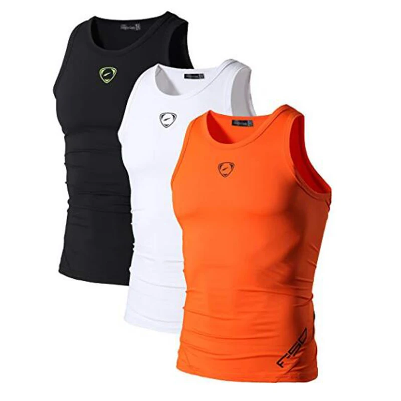 LSL3306-PackC Jeansian/3 шт. в упаковке, спортивные майки, топы, майки без рукавов, для бега, Grym, тренировки, фитнеса, тонкие, компрессионные, LSL3306 - Цвет: LSL3306-PackC