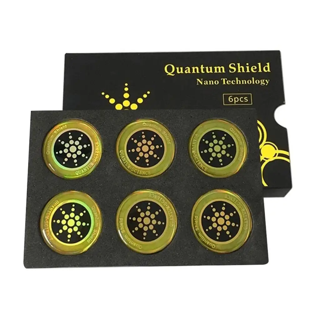 6Pcs Shield Sticker Mobile Phone For Cell Anti Radiation Protection from EMF Fusion Excel Anti-Radiation | Мобильные телефоны и