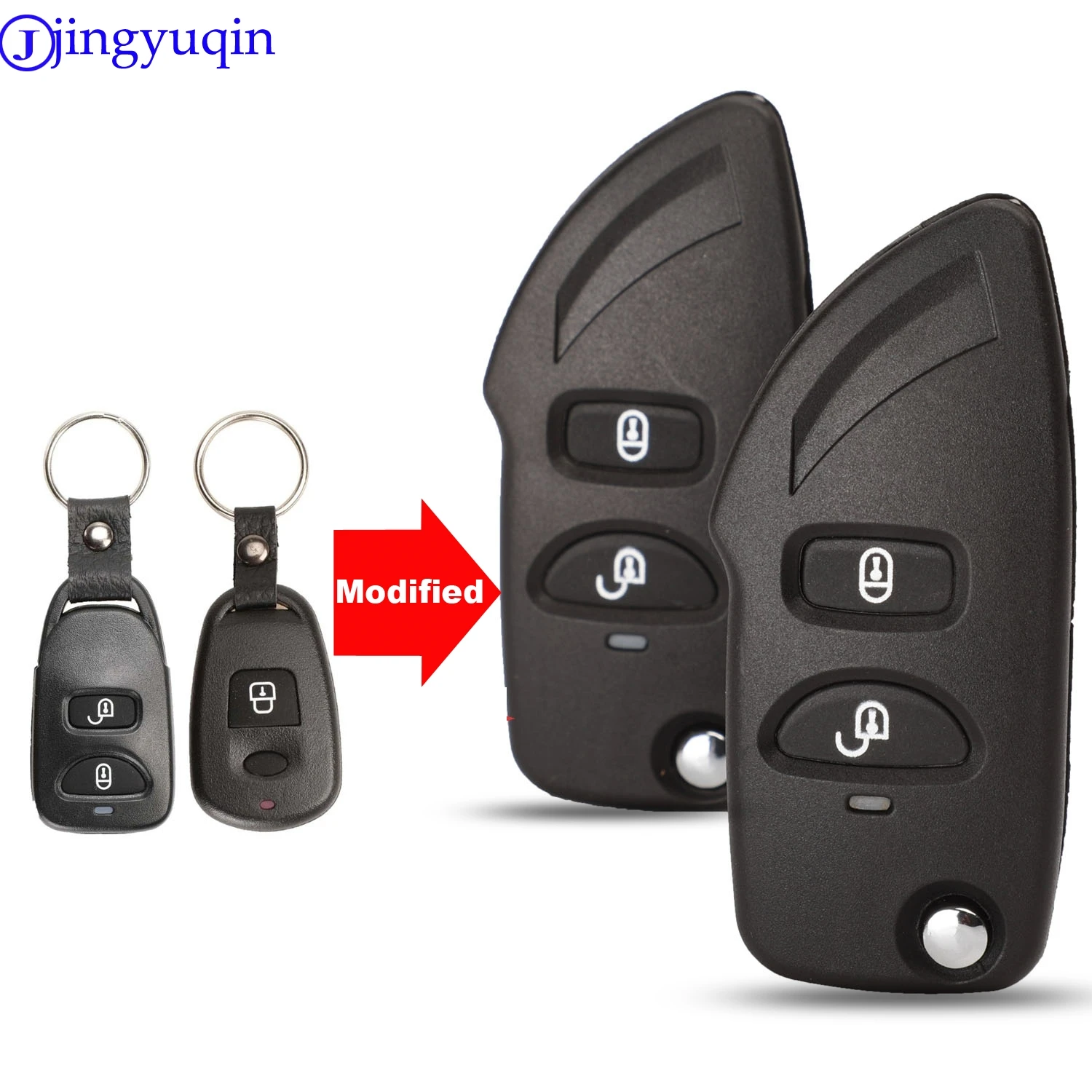 Модифицированный чехол jingyuqin 2b для Hyundai Elantra Santa Fe Eagle Terracan Atos Trajet подходит Kia