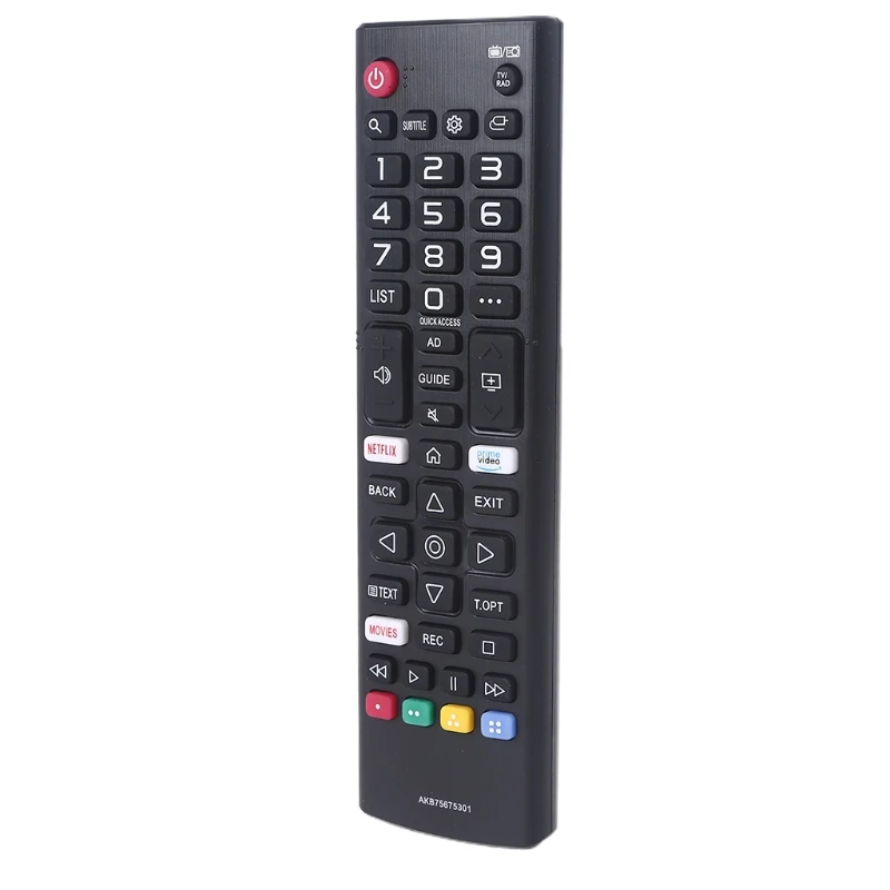 Akb75675301 Remote Control Compatible With Smart Tv Akb75675311 Akb75675304 43lm6300pub With Netflix Prime Movies
