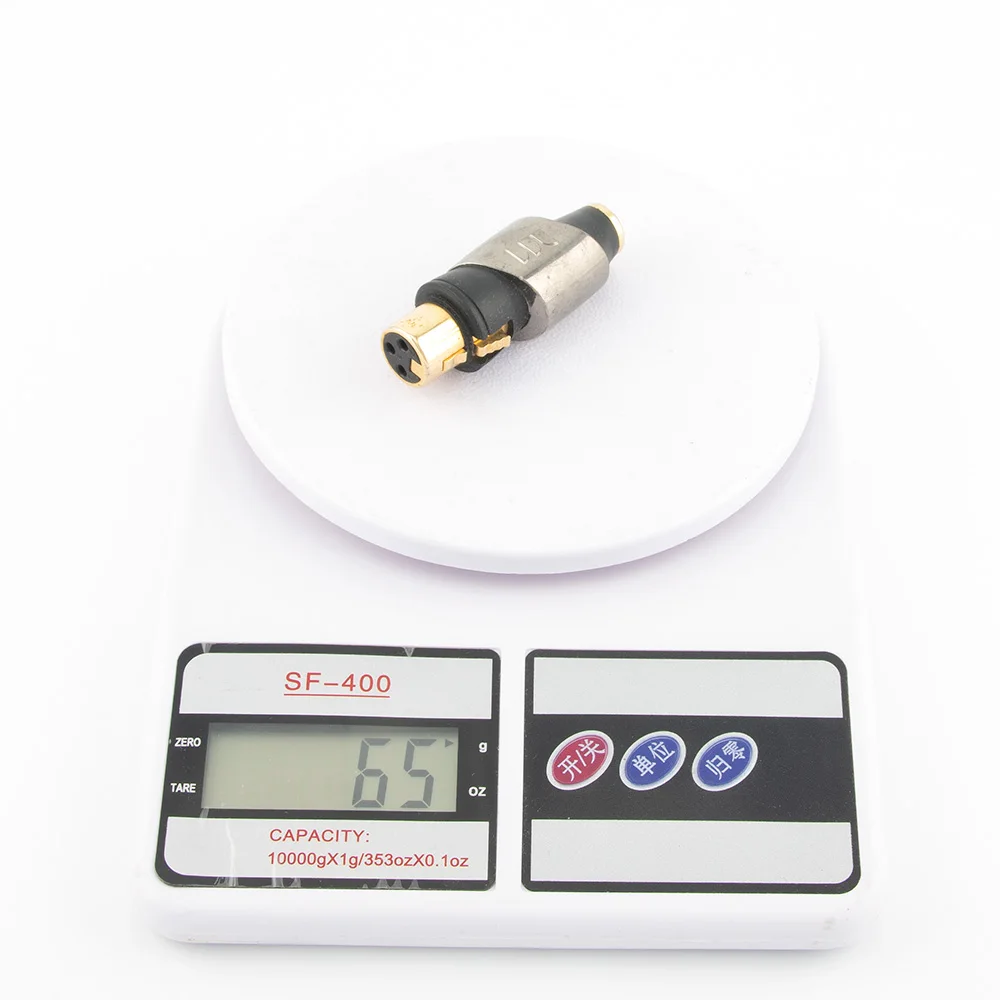 Монстр Чистая Медь 6.35мм TRS Стерео Женский к XLR Аудио Адаптер Микшер Подключение Штекер для Микрофона Наушников Усилитель включен.