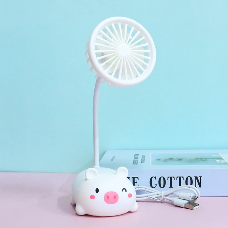 

Super Mini Desk Fan Battery Rechargeable Portable Ultra-quiet USB Desktop Mini Electric Fan For Dorm Home Office