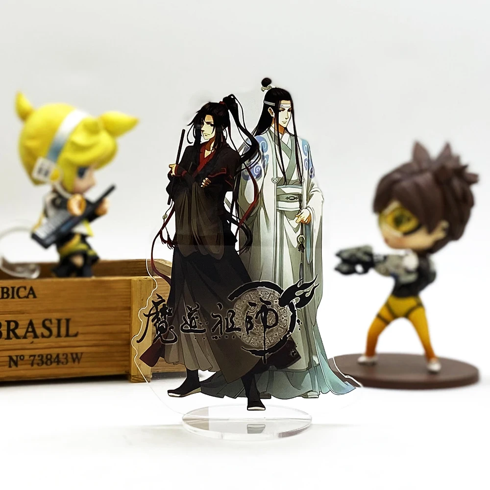 Love Thank You MO DAO ZU SHI Wei WuXian Lan WangJi пара с логотипом HF фигурка на акриловой подставке модель пластина Держатель торт Топпер аниме