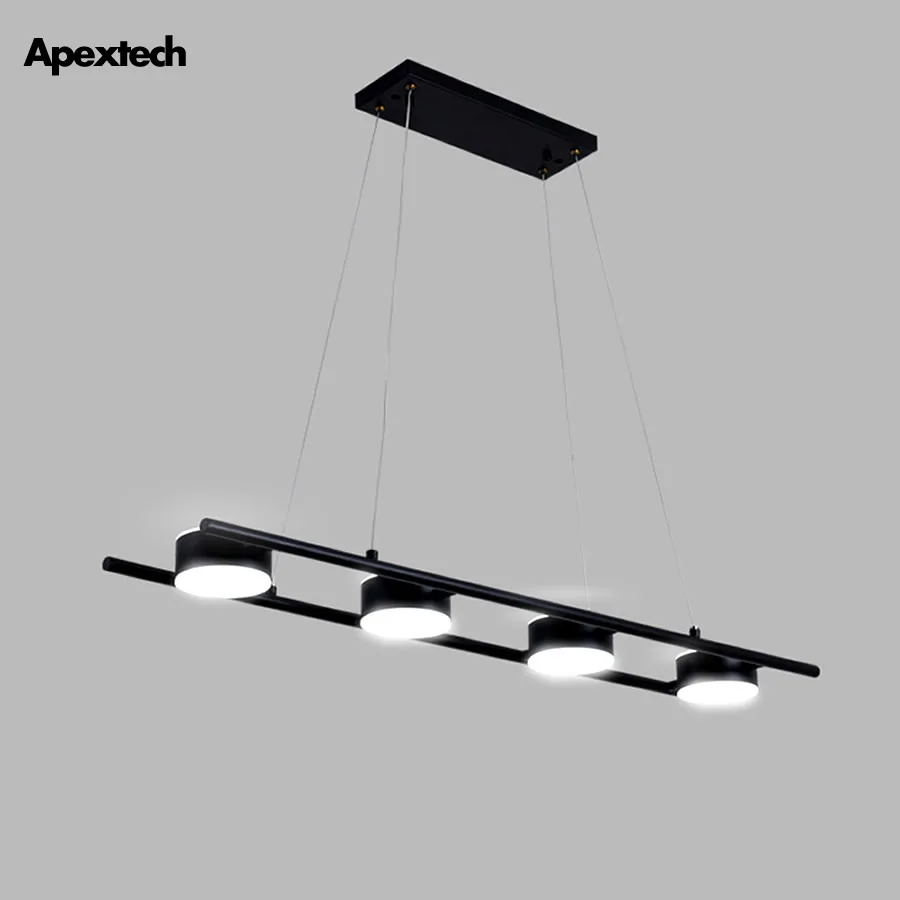 Современный светодиодный светильник для люстры железный акриловый подвесной