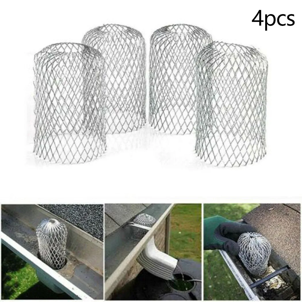 

Диаметр металлических сетчатых водостоков от 2 до 4 дюймов: 8 см, высококачественный материал высокого качества