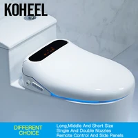 koheel intelligent toilet seat electric bidet cover smart bidet heated toilet seat led light wc smart toilet seat wc toilets